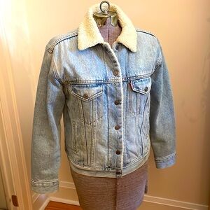 Levi’s Denim Sherpa Jacket
